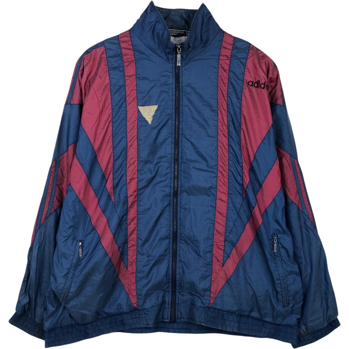 古着 80～90年代 アディダス adidas 長袖 ラガーシャツ メンズM相当