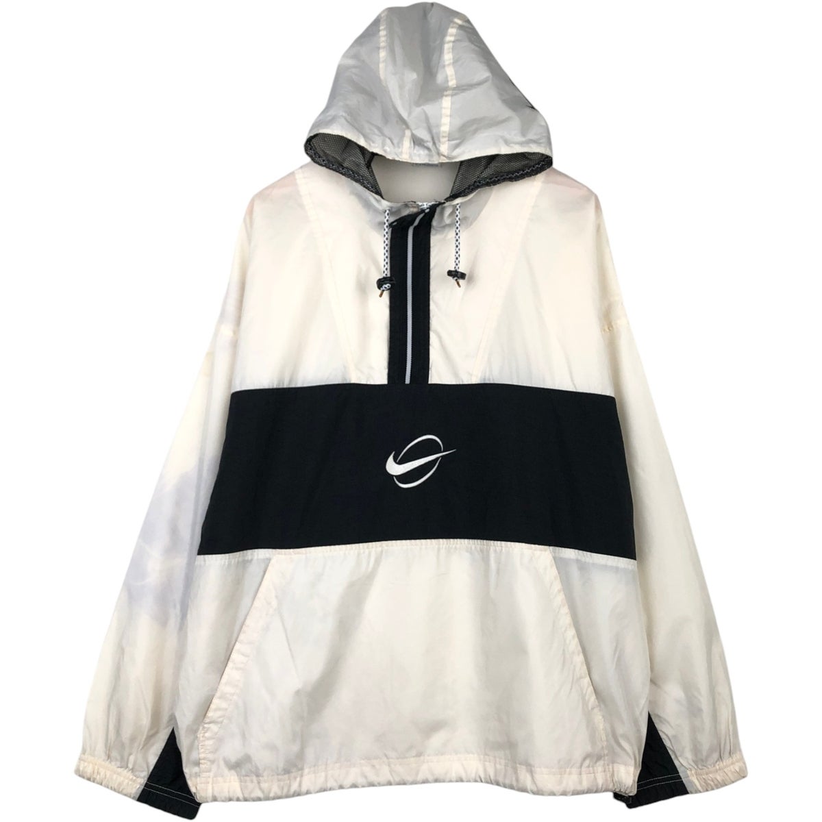 古着 ナイキ NIKE ハーフジップ ナイロンパーカー メンズXL相当