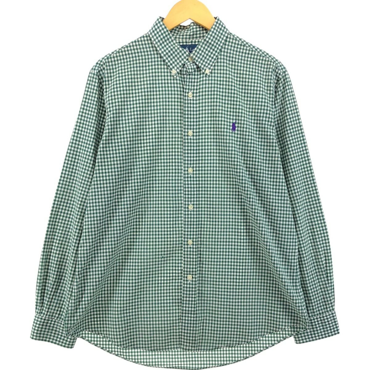 古着 ラルフローレン Ralph Lauren ストライプ柄 チェック柄