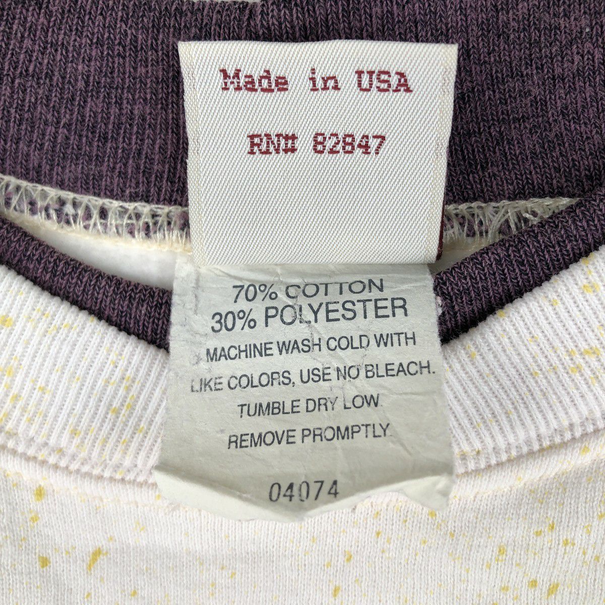 古着 90年代 Art Unlimited Sportswear 総柄 プリントスウェットシャツ