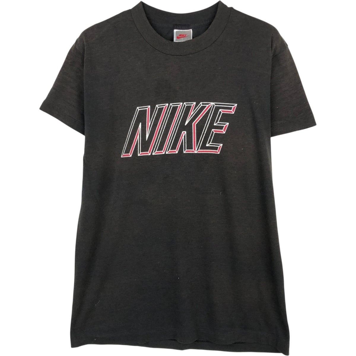 古着 90年代 ナイキ NIKE 銀タグ ロゴプリントTシャツ USA製 メンズL