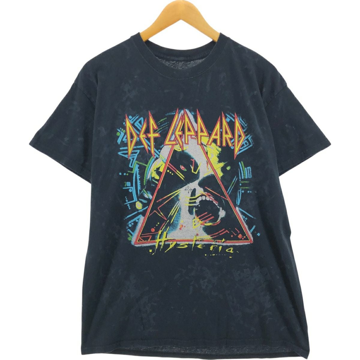 古着 DEF LEPPARD デフレパード バンドTシャツ バンT メンズS相当