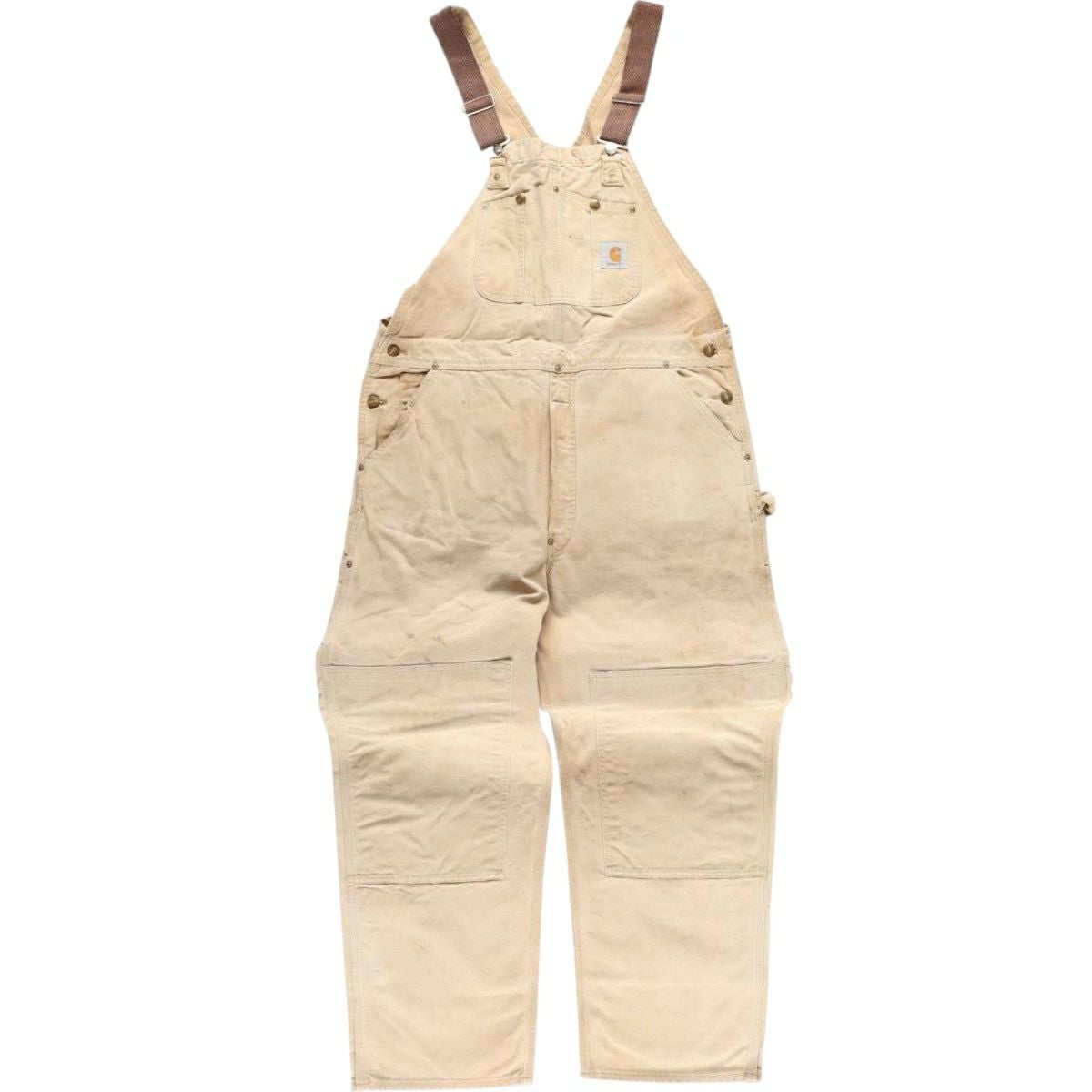古着 カーハート Carhartt ダブルニー ダック オーバーオール メンズ