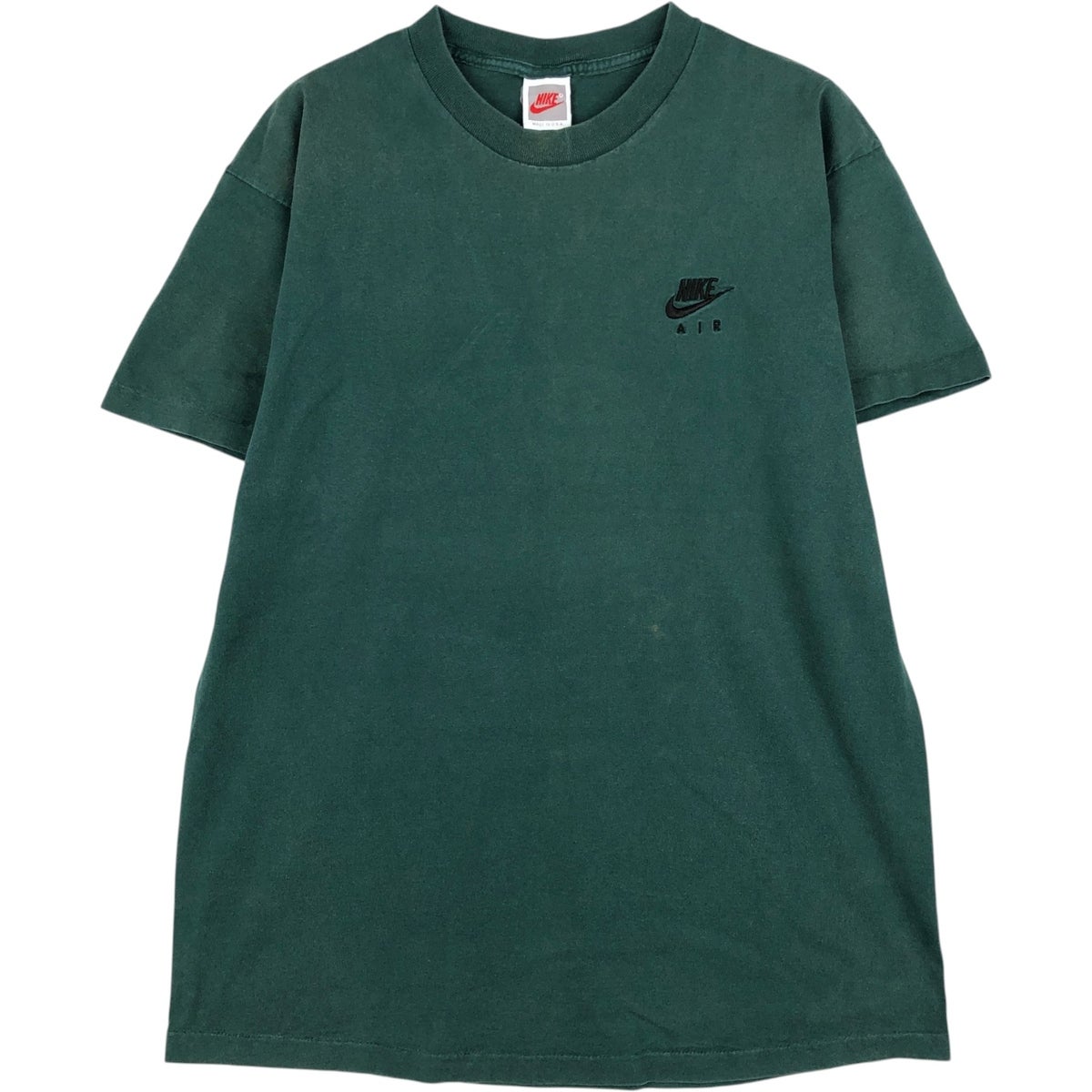 古着 90年代 ナイキ NIKE 銀タグ ロゴプリントTシャツ USA製 メンズL