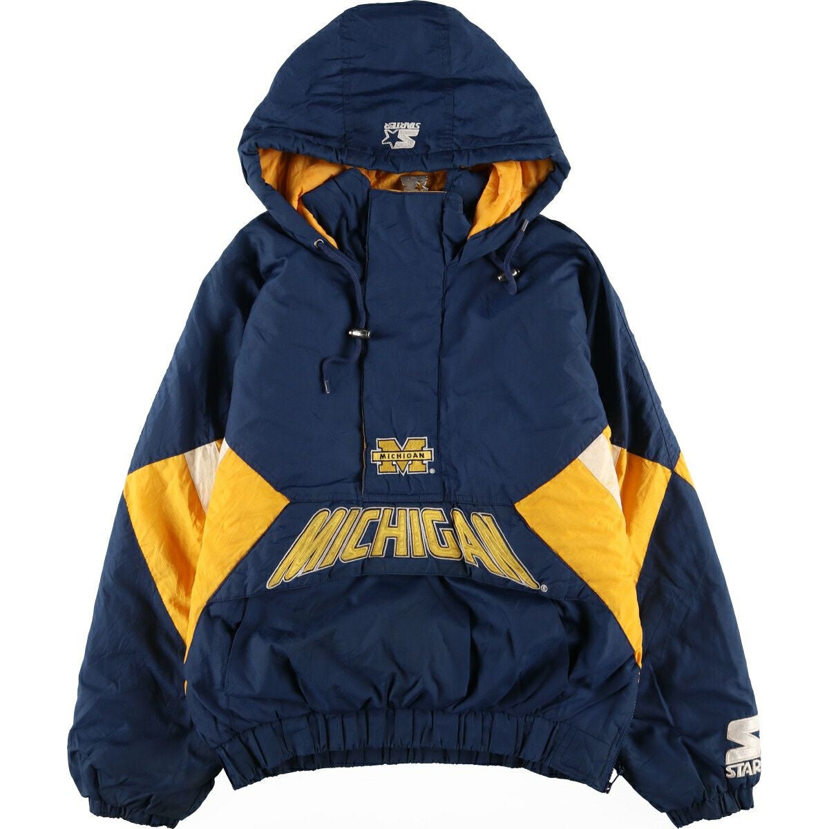 古着 90年代 スターター Starter MICHIGAN ミシガン大学 中綿
