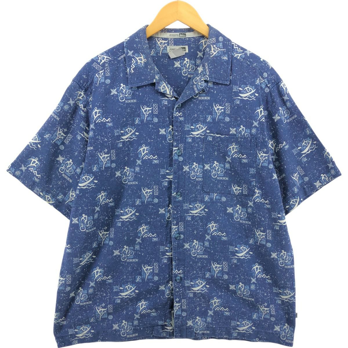 古着 パタゴニア Patagonia 52998SS シアサッカー 半袖 チェックシャツ