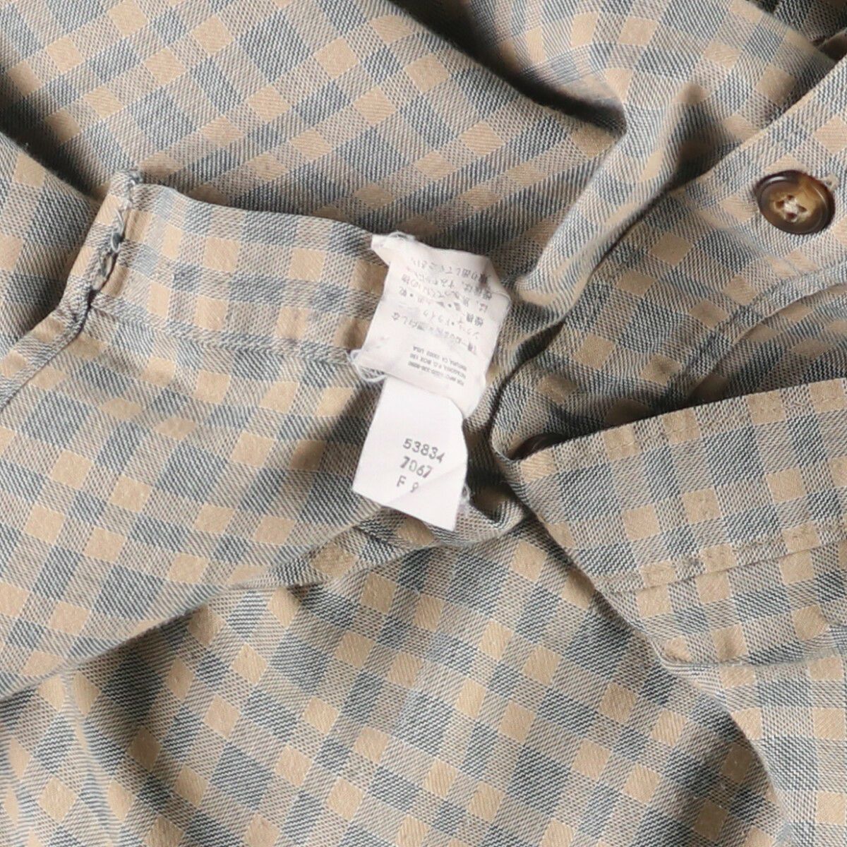 古着 90年代 パタゴニア Patagonia チェック柄 長袖 コットンシャツ