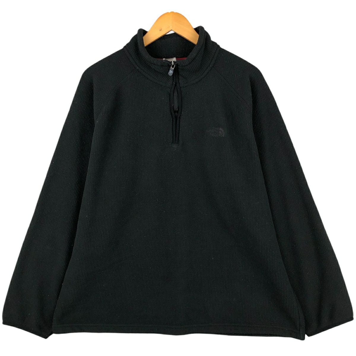 古着 ザノースフェイス THE NORTH FACE 切替 ハーフジップ ナイロン