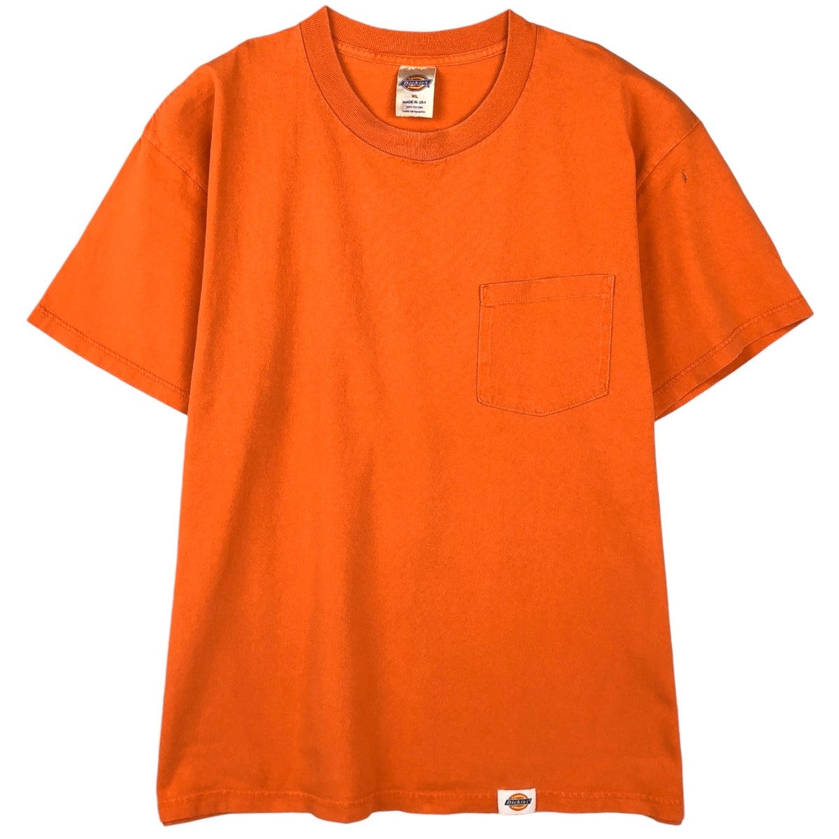 古着 ディッキーズ Dickies 半袖 ワンポイントロゴポケットTシャツ USA