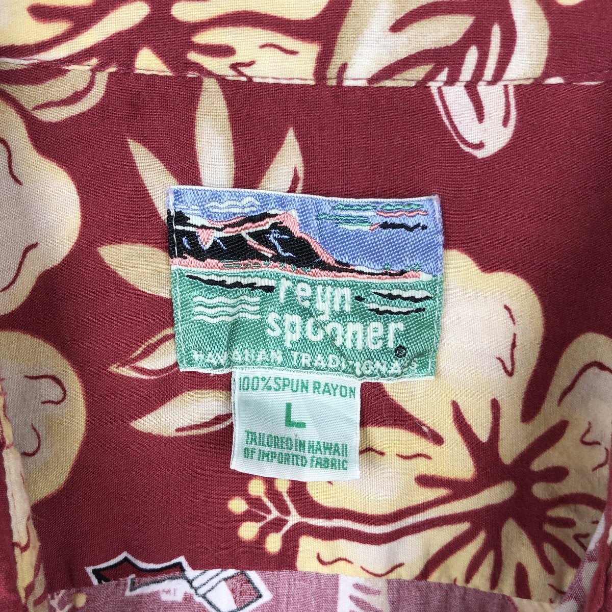 古着 80～90年代 レインスプーナー REYNSPOONER ダイヤモンドヘッド