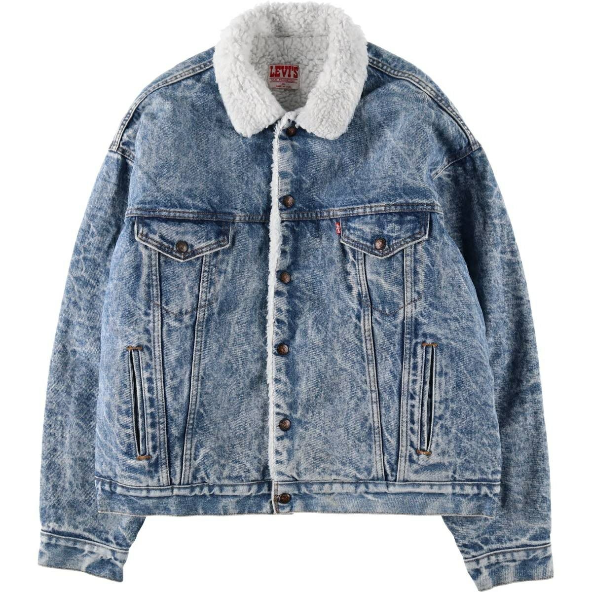 古着 90年代 リーバイス Levis 70609 0219 ケミカルウォッシュ デニム