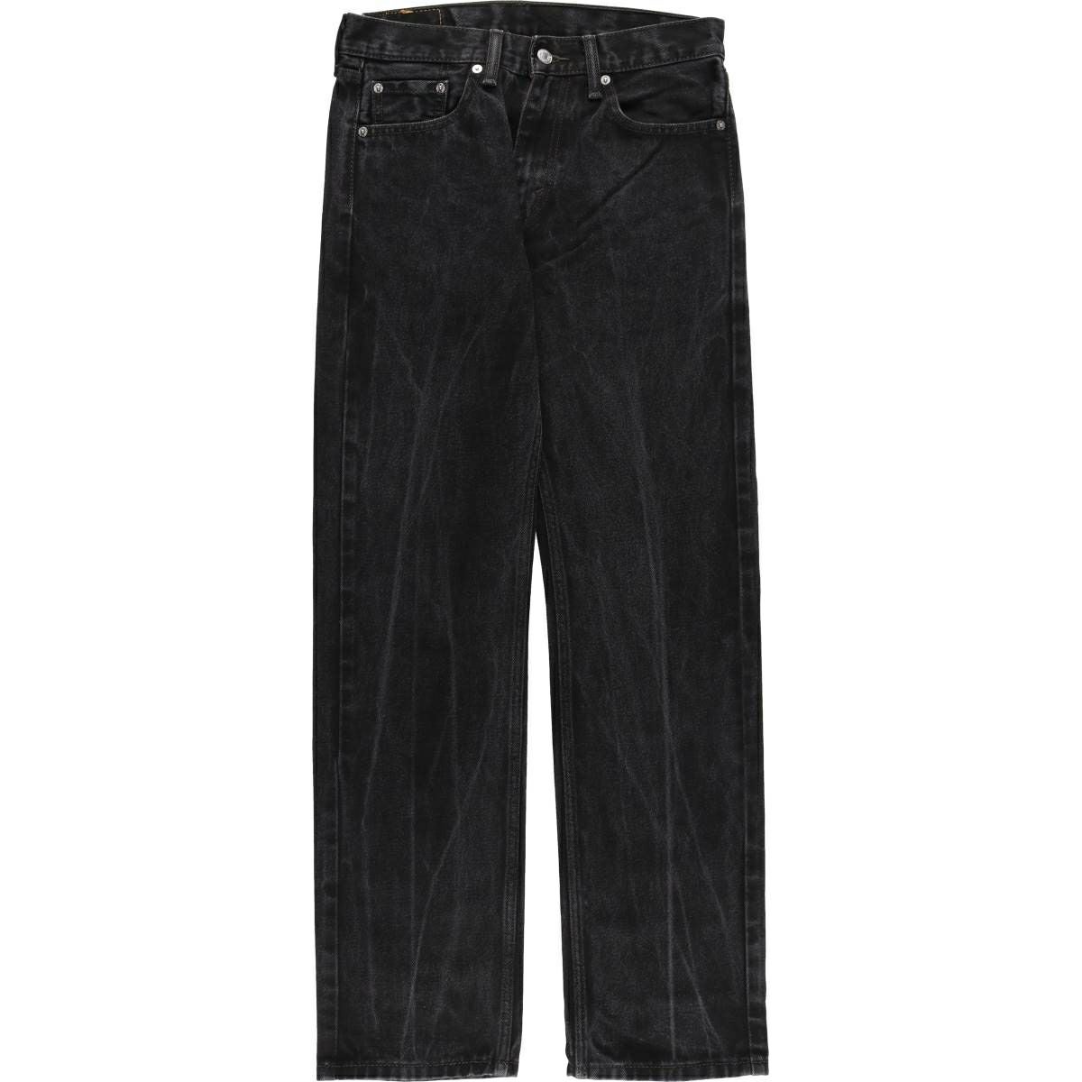 古着 リーバイス Levis 505 ブラックデニム テーパードデニムパンツ