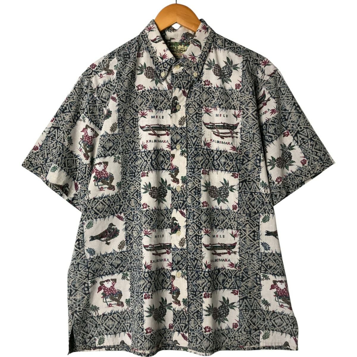 古着 90年代 レインスプーナー REYNSPOONER MELE KALIKIMAKA