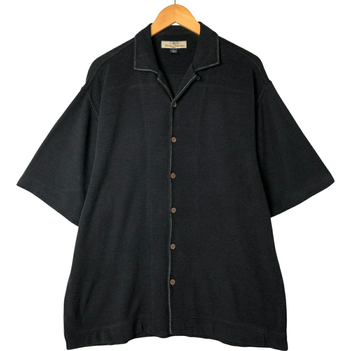 古着 トミーバハマ Tommy Bahama ORIGINAL FIT 総柄 半袖 オープン