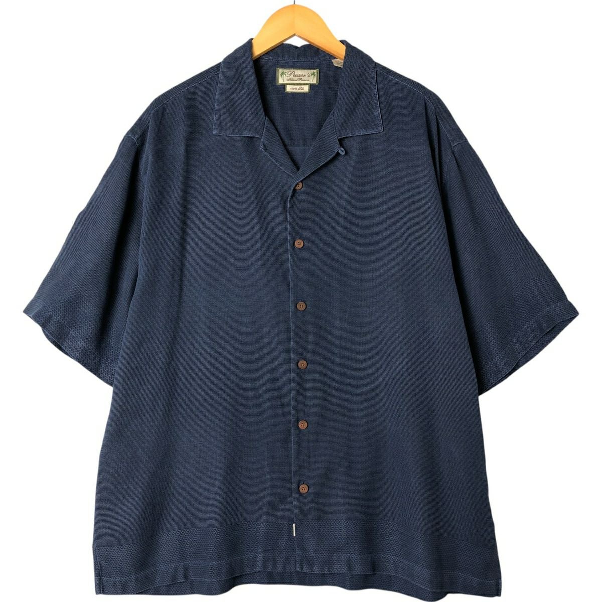 VVB ブイブイビー カジュアルシャツ S 青 【古着】【中古】【送料無料】 中古・古着通販】FIVE BROTHER (ファイブブラザー) 長袖シャツ ブルー