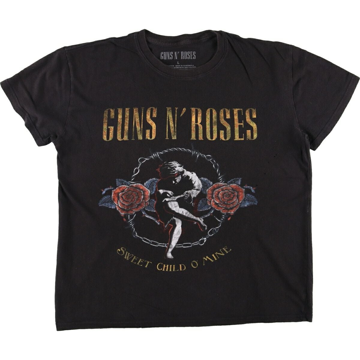 古着 GUNS N ROSES ガンズアンドローゼズ バンドTシャツ バンT メンズM