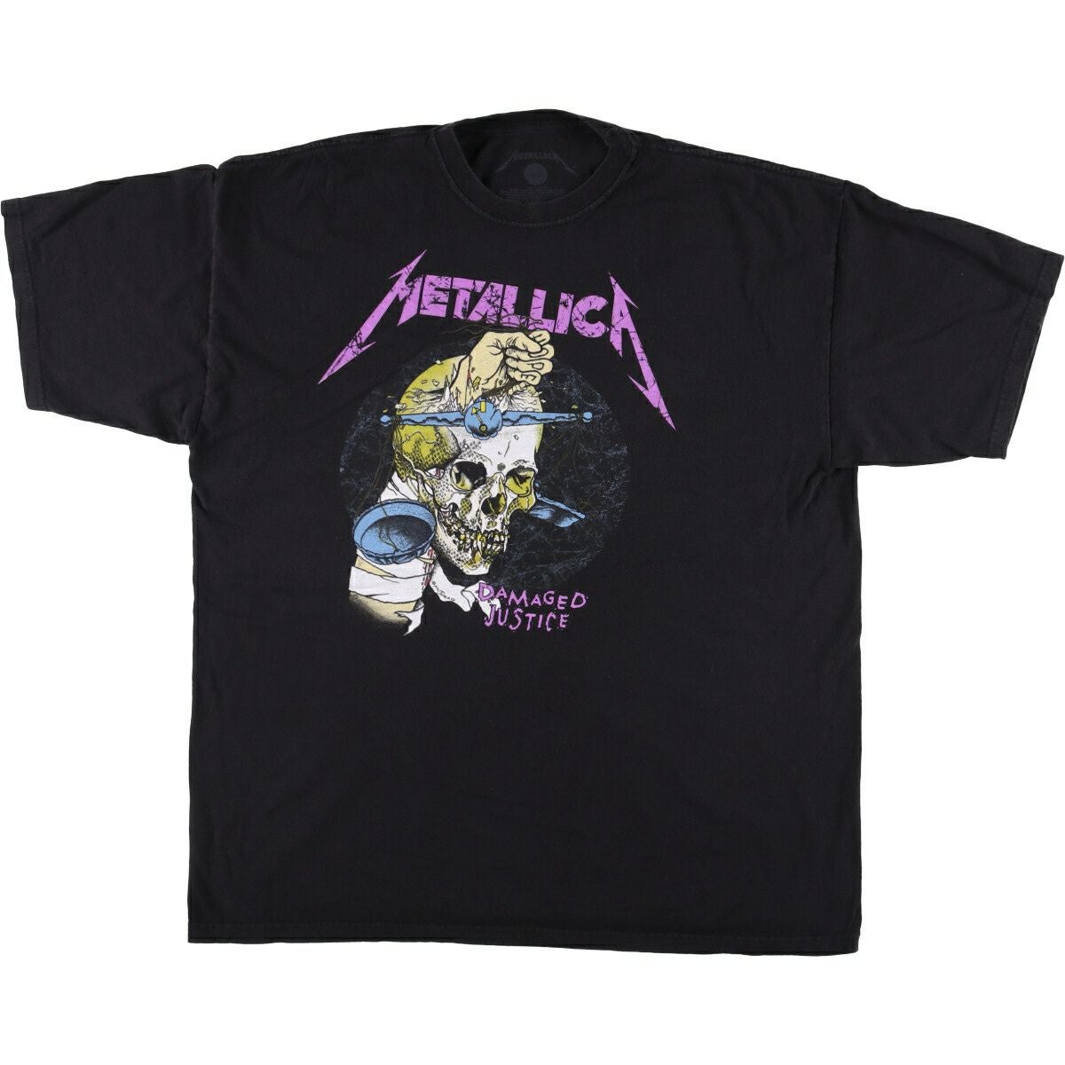 古着 Metallica メタリカ ドクロ柄 スカル柄 バンドTシャツ バンT