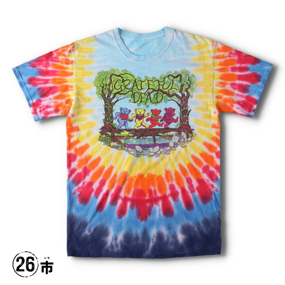 90s GRATEFUL DEAD グレイトフル・デッド Tシャツ ビンテージ90's○Grateful Dead Summer Tour 1993年タイダイTシャツ