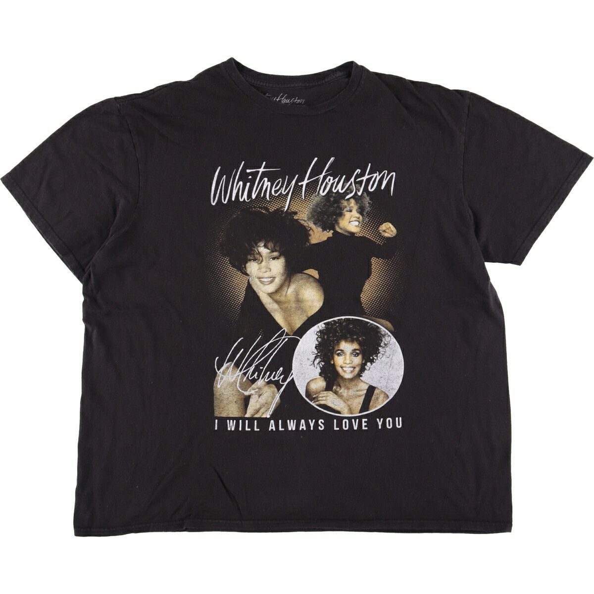古着 WHITNEY HOUSTON ホイットニーヒューストン ラップTシャツ ラップ