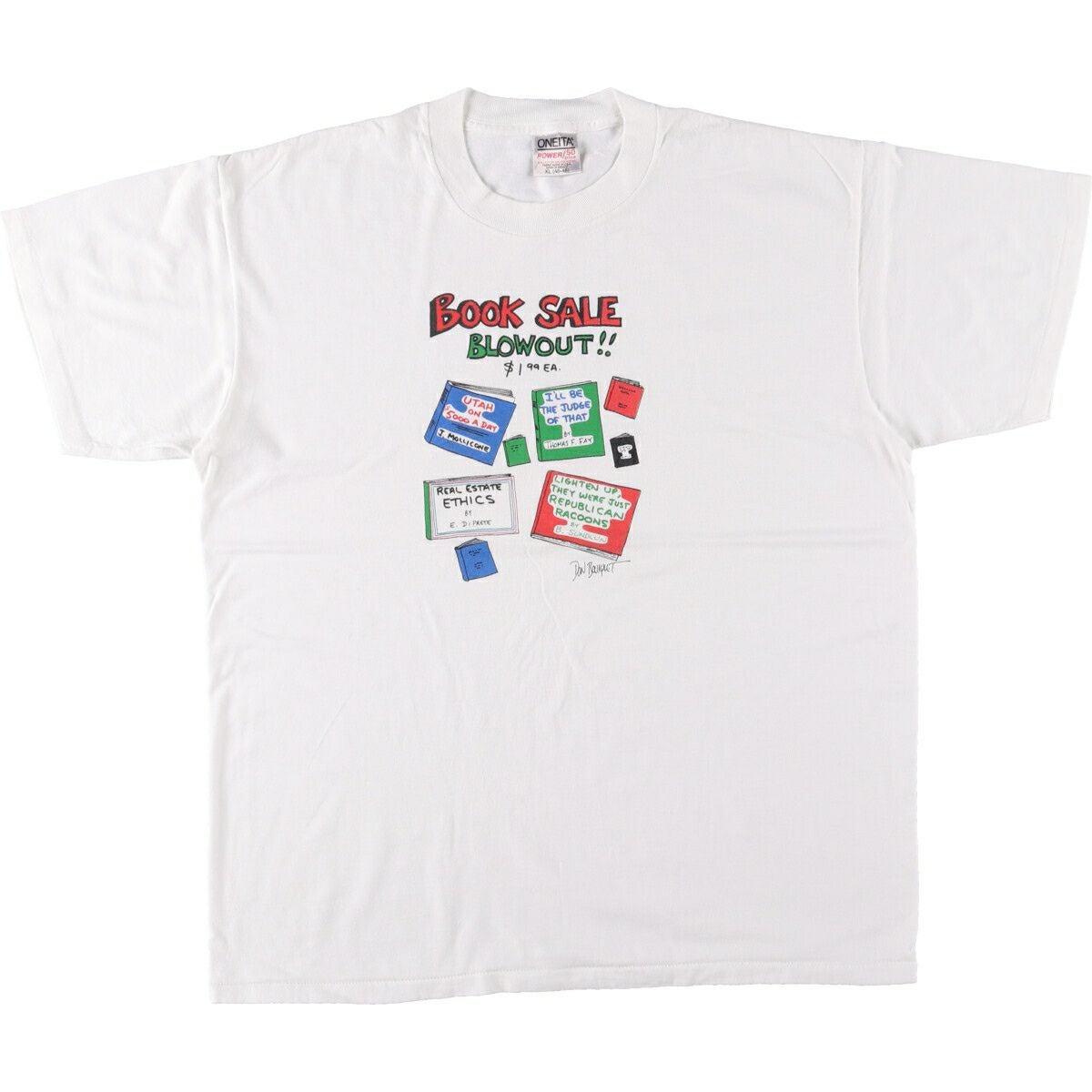 古着 90年代 オニータ ONEITA プリントTシャツ メンズXL相当