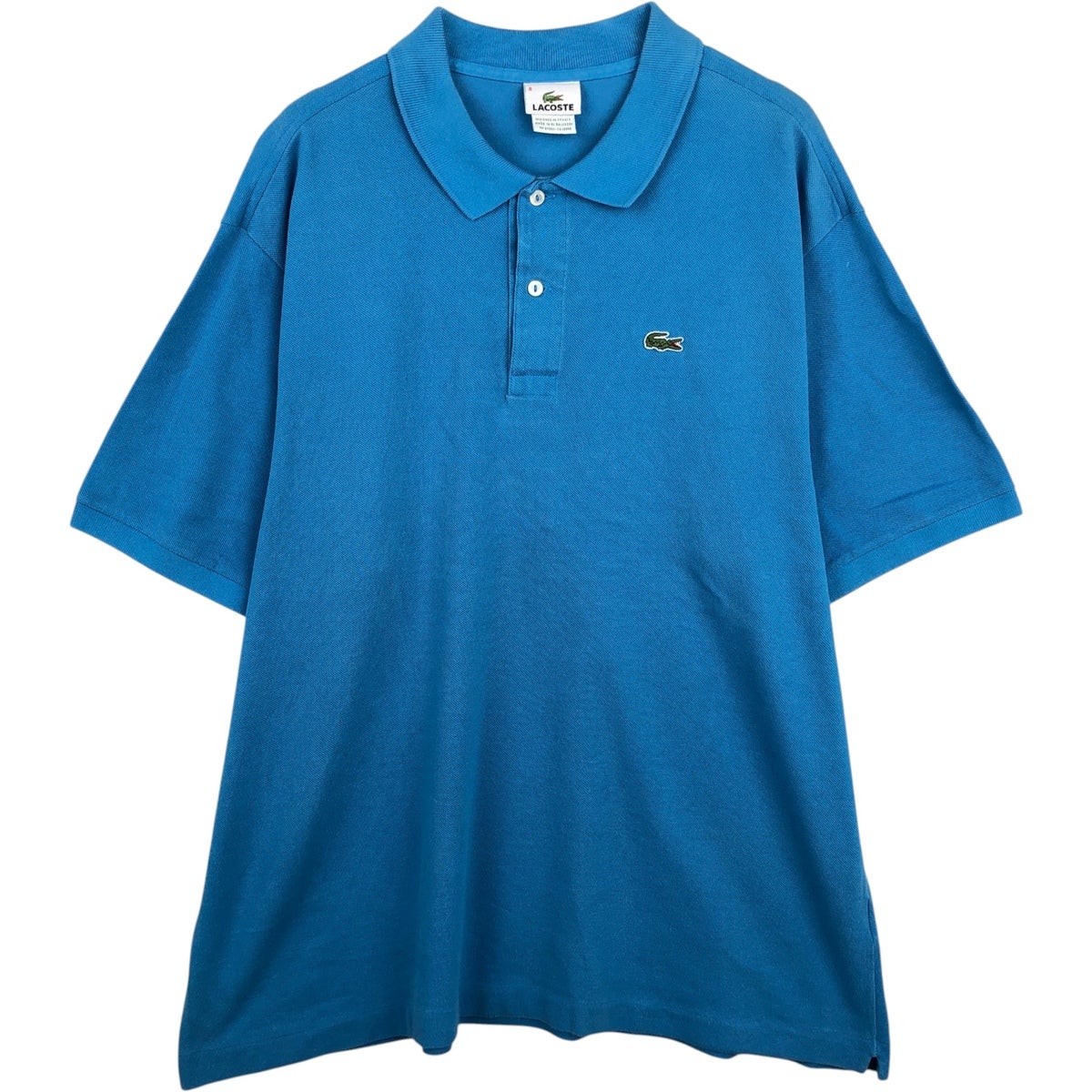 古着 90年代 ラコステ LACOSTE フランス企画 半袖 ポロシャツ 7 メンズ