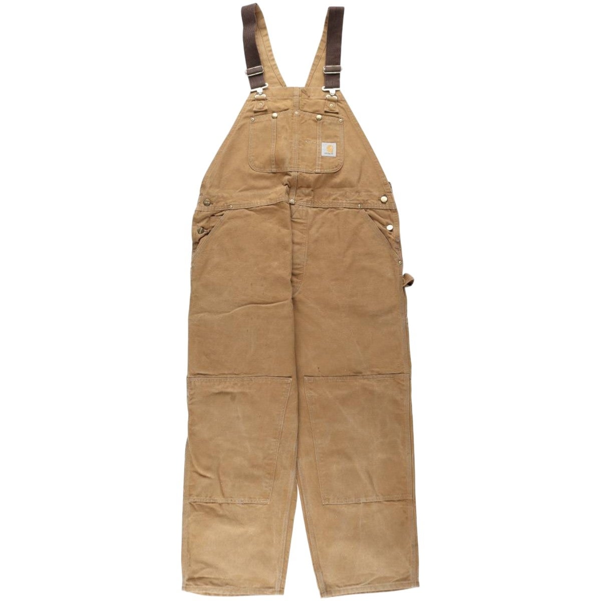古着 カーハート Carhartt ダブルニー ダック オーバーオール メンズ