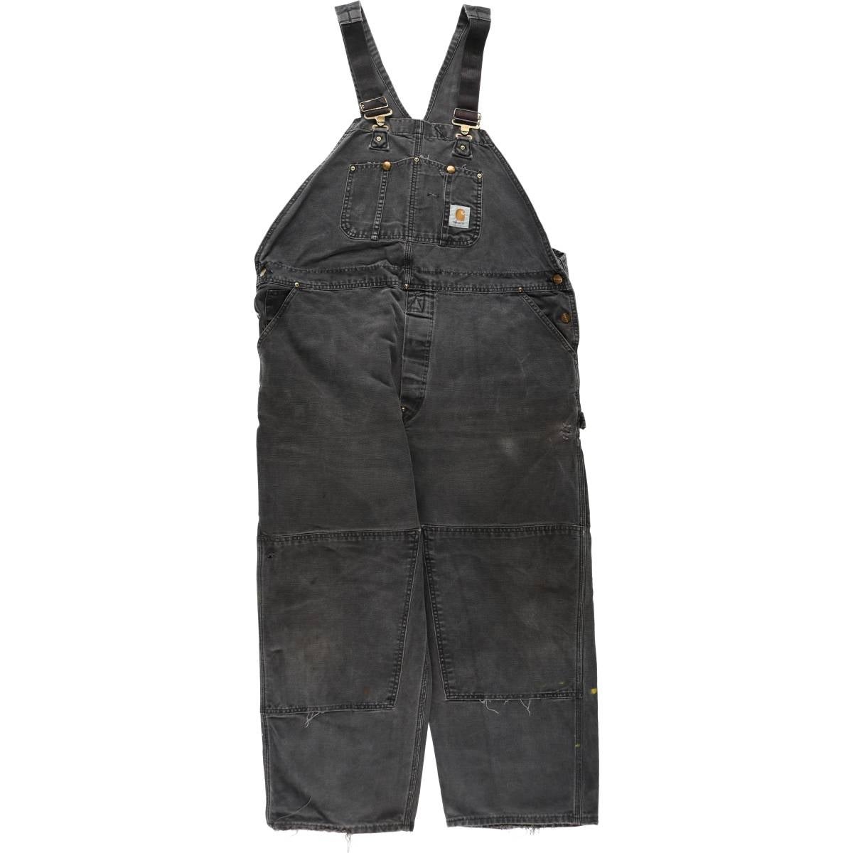 Carhartt カーハート ダブルニー ダック オーバーオール ビッグサイズ 古着 ビッグサイズ カーハート Carhartt ダブルニー ダック
