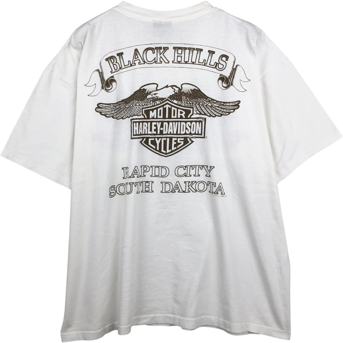 古着 90年代 ハーレーダビッドソン Harley-Davidson 鷲柄 イーグル柄