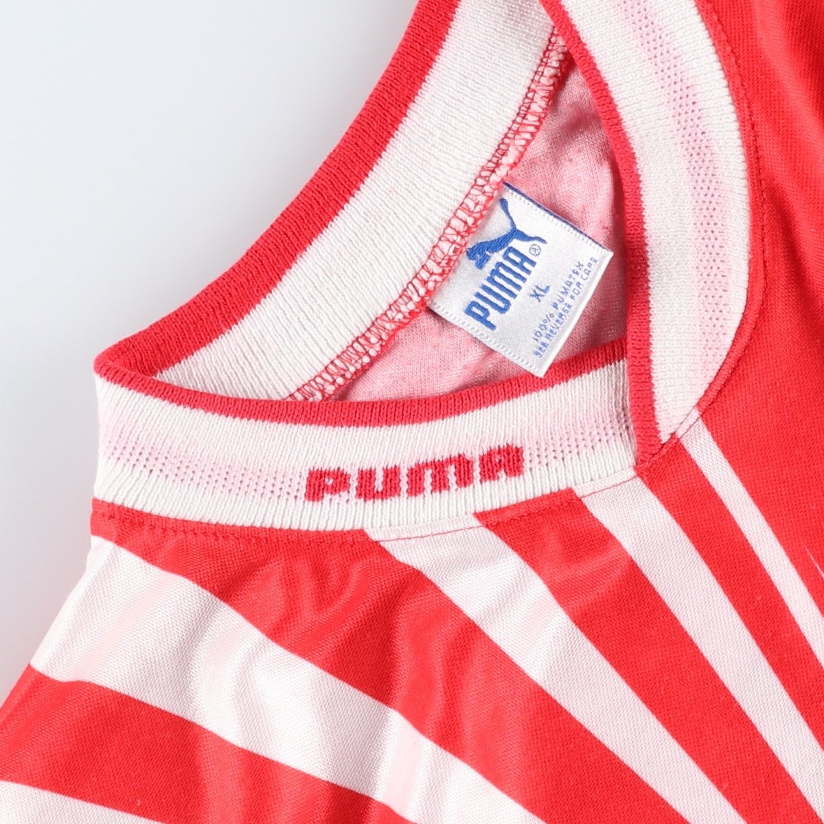 古着 80～90年代 プーマ PUMA 総柄 サッカーユニフォーム ゲームシャツ