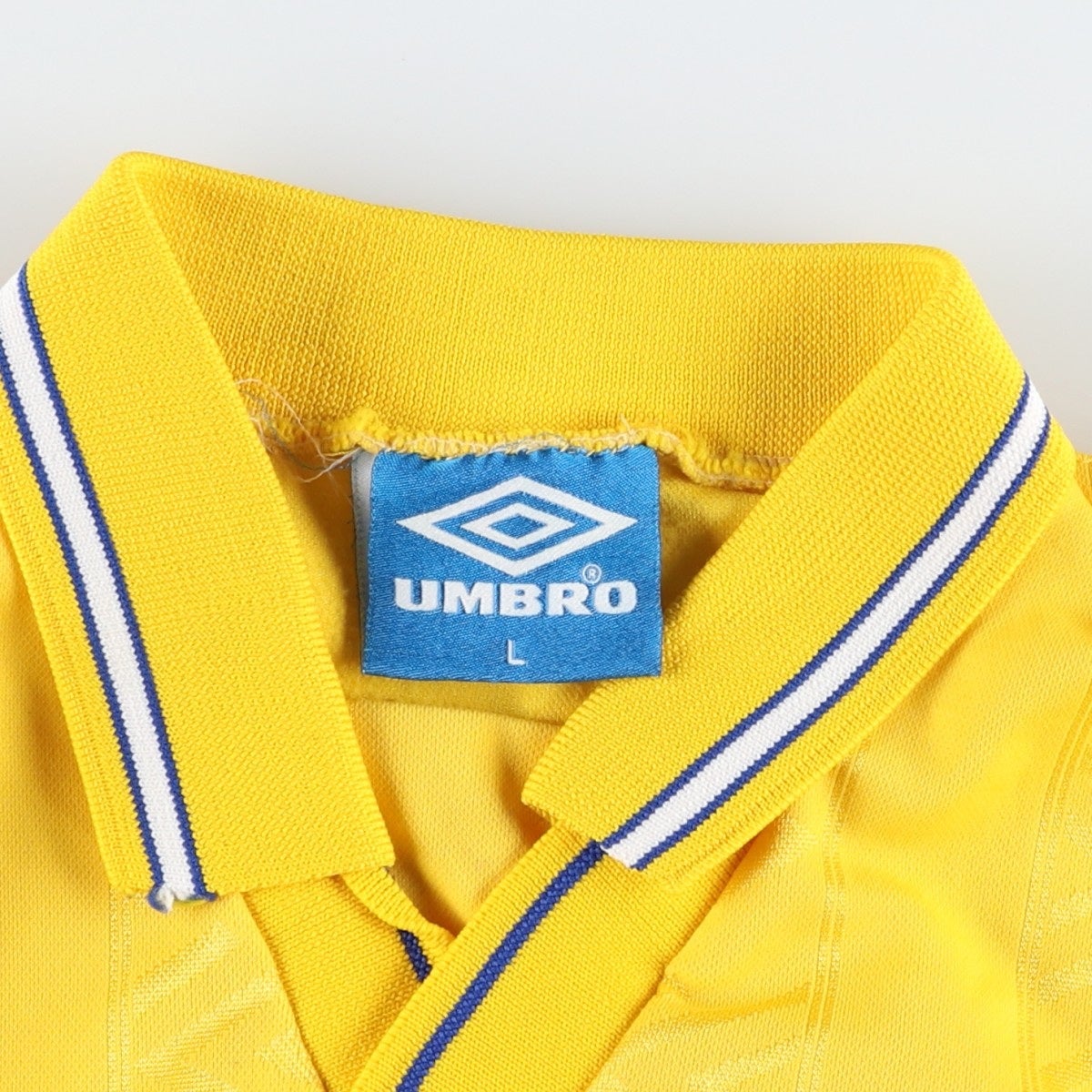 古着 90年代 アンブロ UMBRO ストライプ柄 サッカーユニフォーム