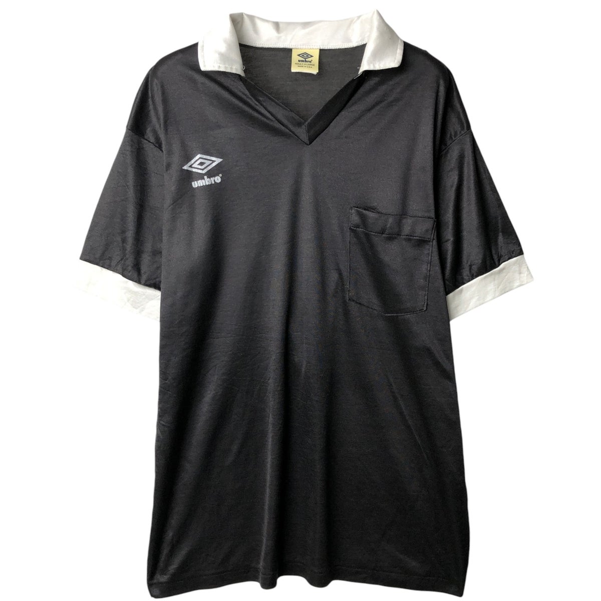 古着 90年代 アンブロ UMBRO 襟付き Vネック サッカーユニフォーム