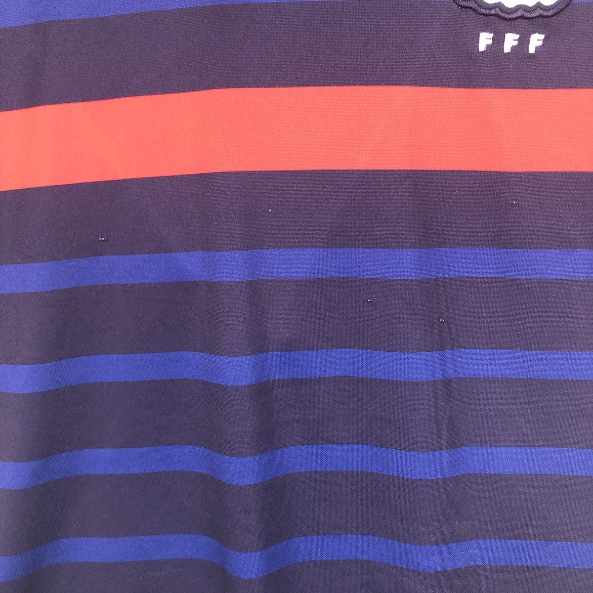 古着 ナイキ NIKE DRI-FIT フランス代表 ボーダー柄 サッカー
