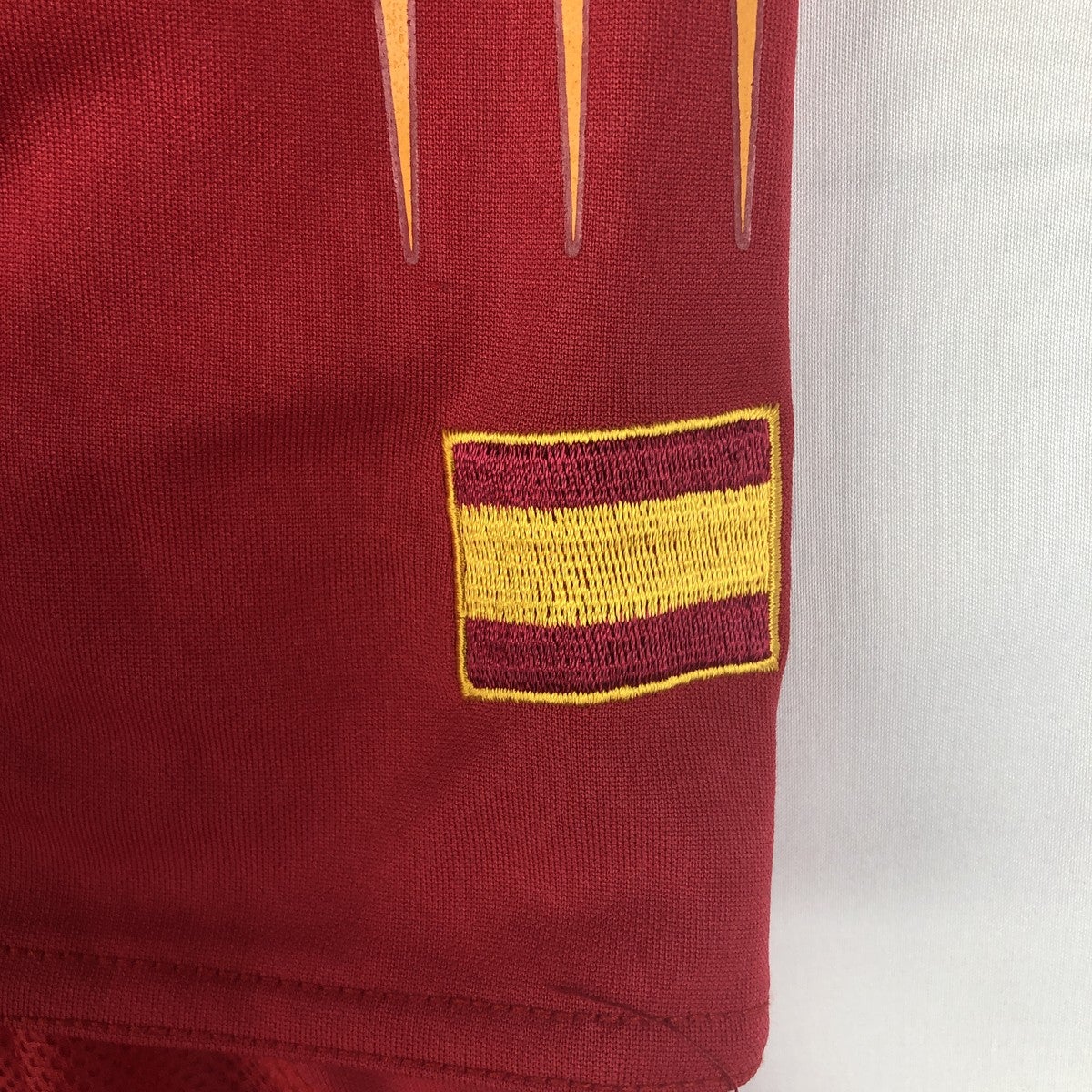 古着 アディダス adidas スペイン代表 Vネック メッシュ サッカー