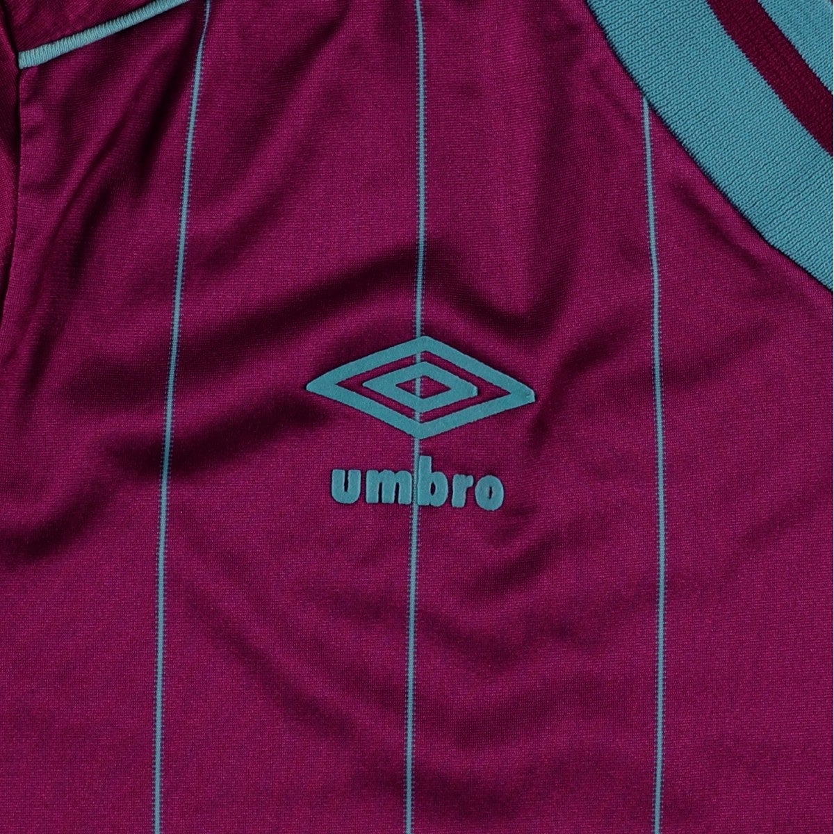 古着 80～90年代 アンブロ UMBRO ストライプ柄 サッカーユニフォーム