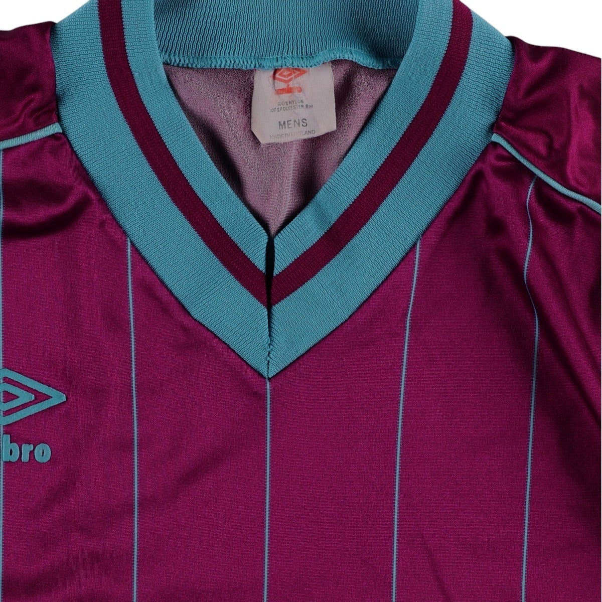 古着 80～90年代 アンブロ UMBRO ストライプ柄 サッカーユニフォーム