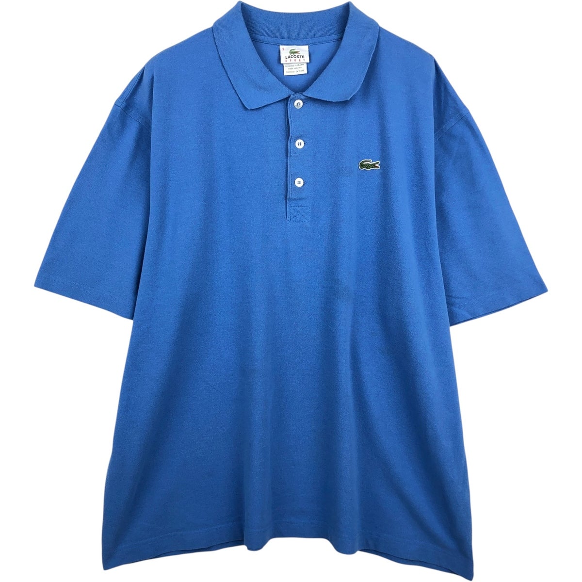 古着 ビッグサイズ ラコステ LACOSTE フランス企画 半袖 ポロシャツ 9