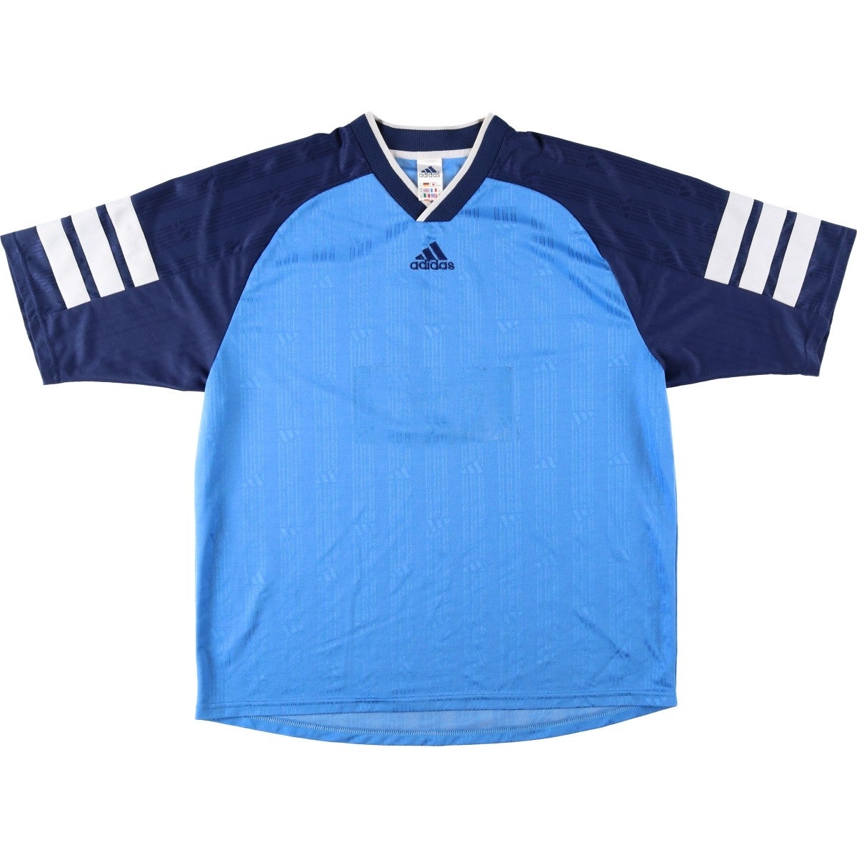 古着 80～90年代 アディダス adidas トレフォイルロゴ ストライプ柄