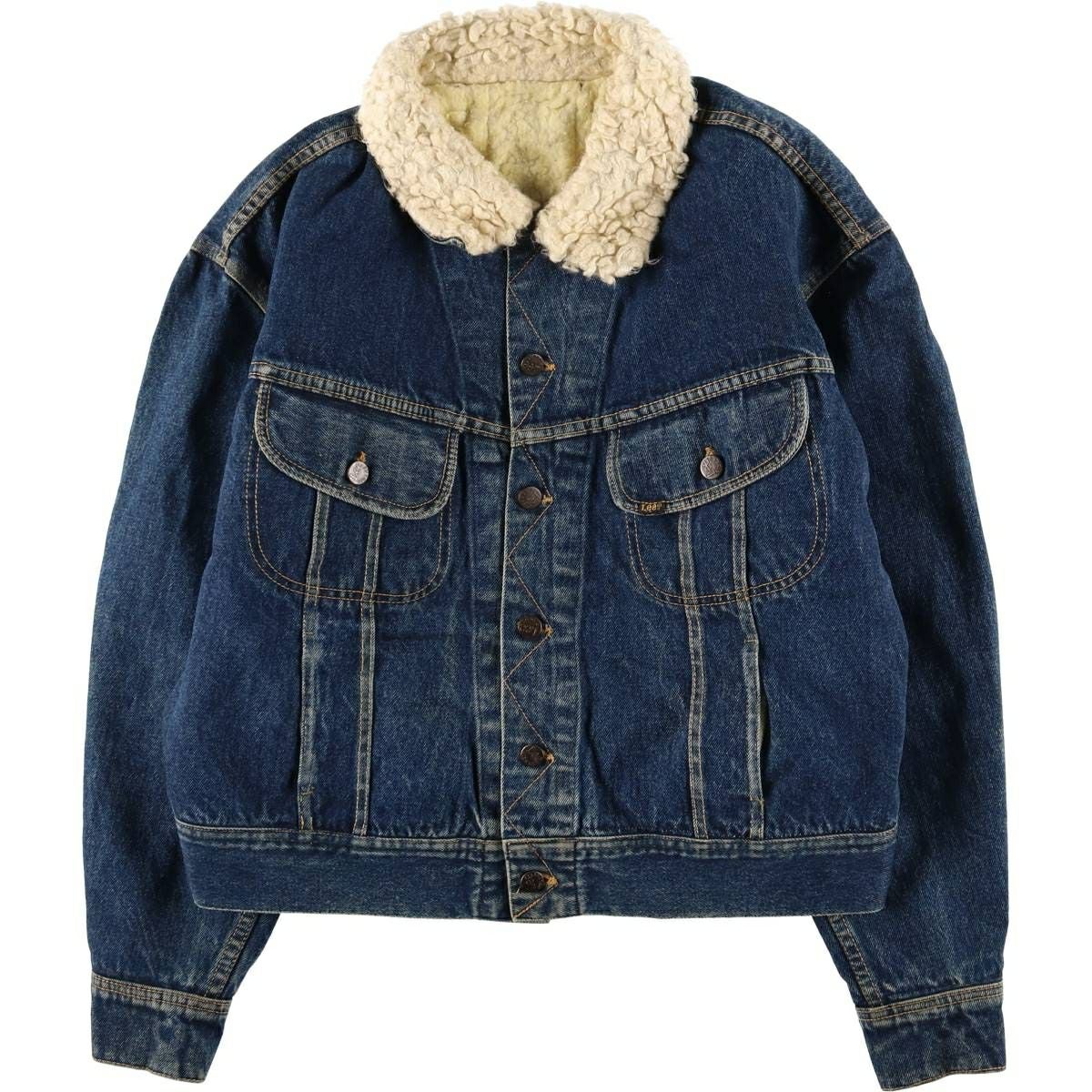 古着 90年代 リー Lee デニムカバーオール メンズXL相当 ヴィンテージ