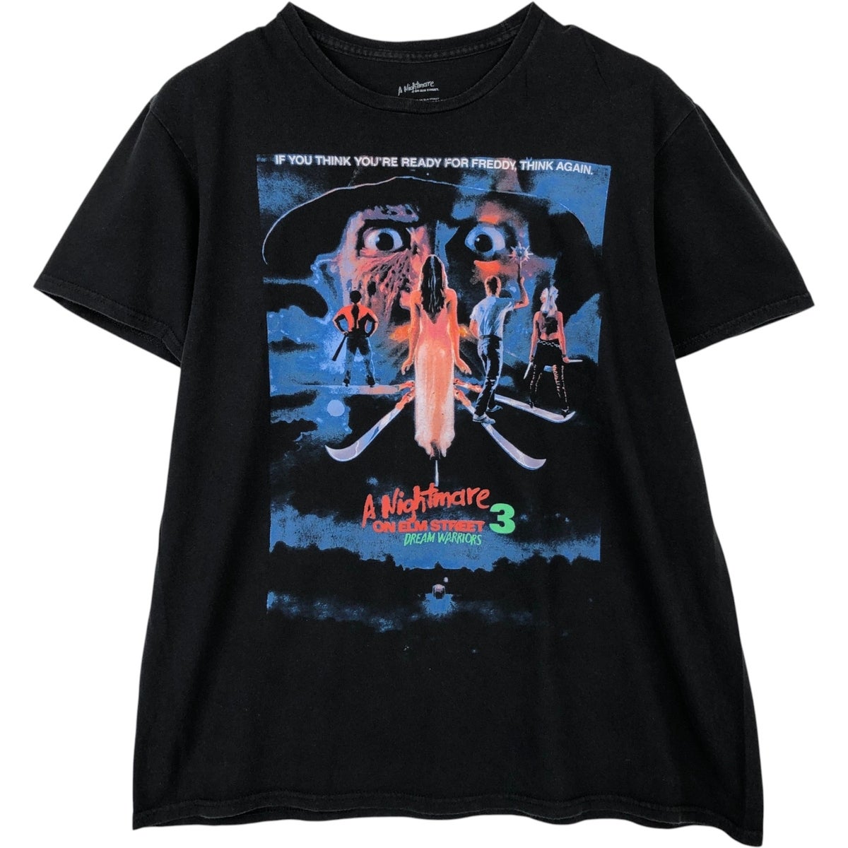 古着 A Nightmare on Elm Street エルム街の悪夢 映画 ムービーTシャツ