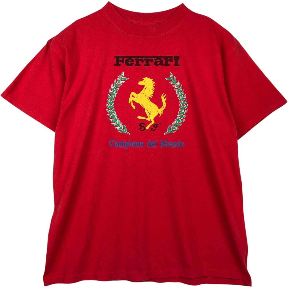 古着 ～90年代 Ferrari フェラーリ アドバタイジングTシャツ メンズL
