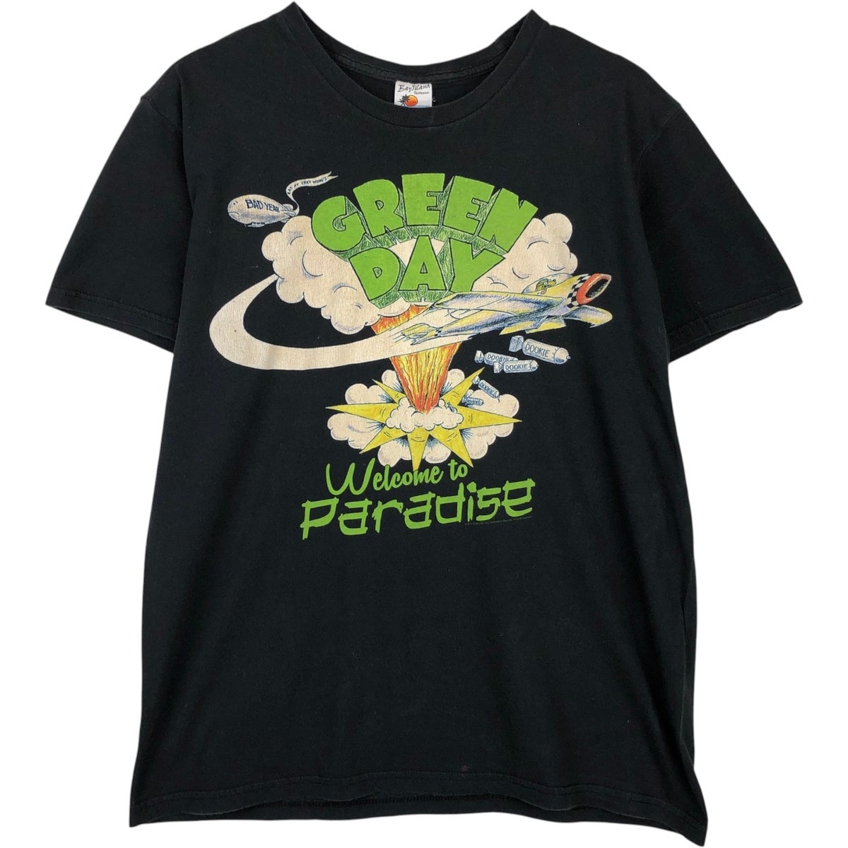 古着 Green Day グリーンデイ バンドTシャツ バンT メンズS相当