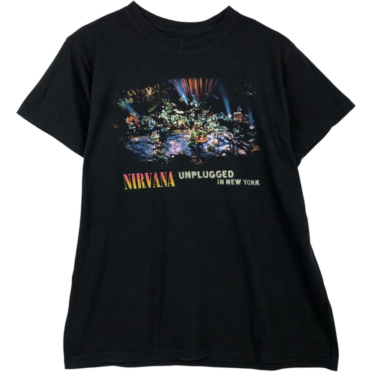 古着 NIRVANA ニルヴァーナ バンドTシャツ バンT メンズL相当