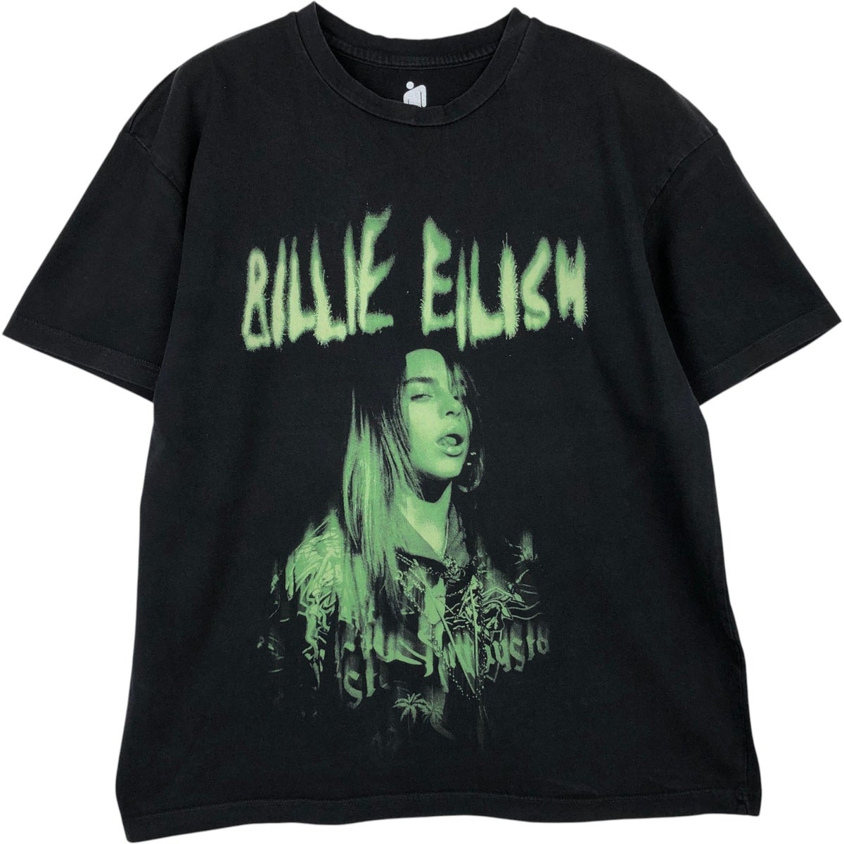 古着 BILLIE EILISH ビリーアイリッシュ バンドTシャツ バンT メンズS