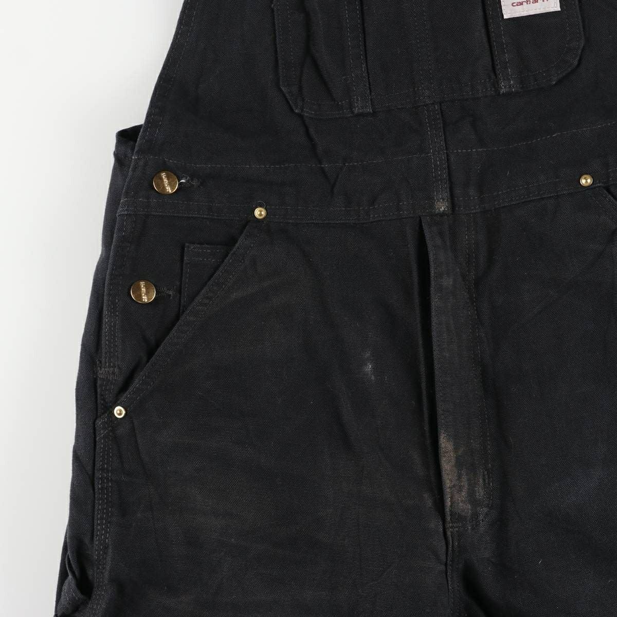 古着 カーハート Carhartt ダブルニー ダック オーバーオール メンズ