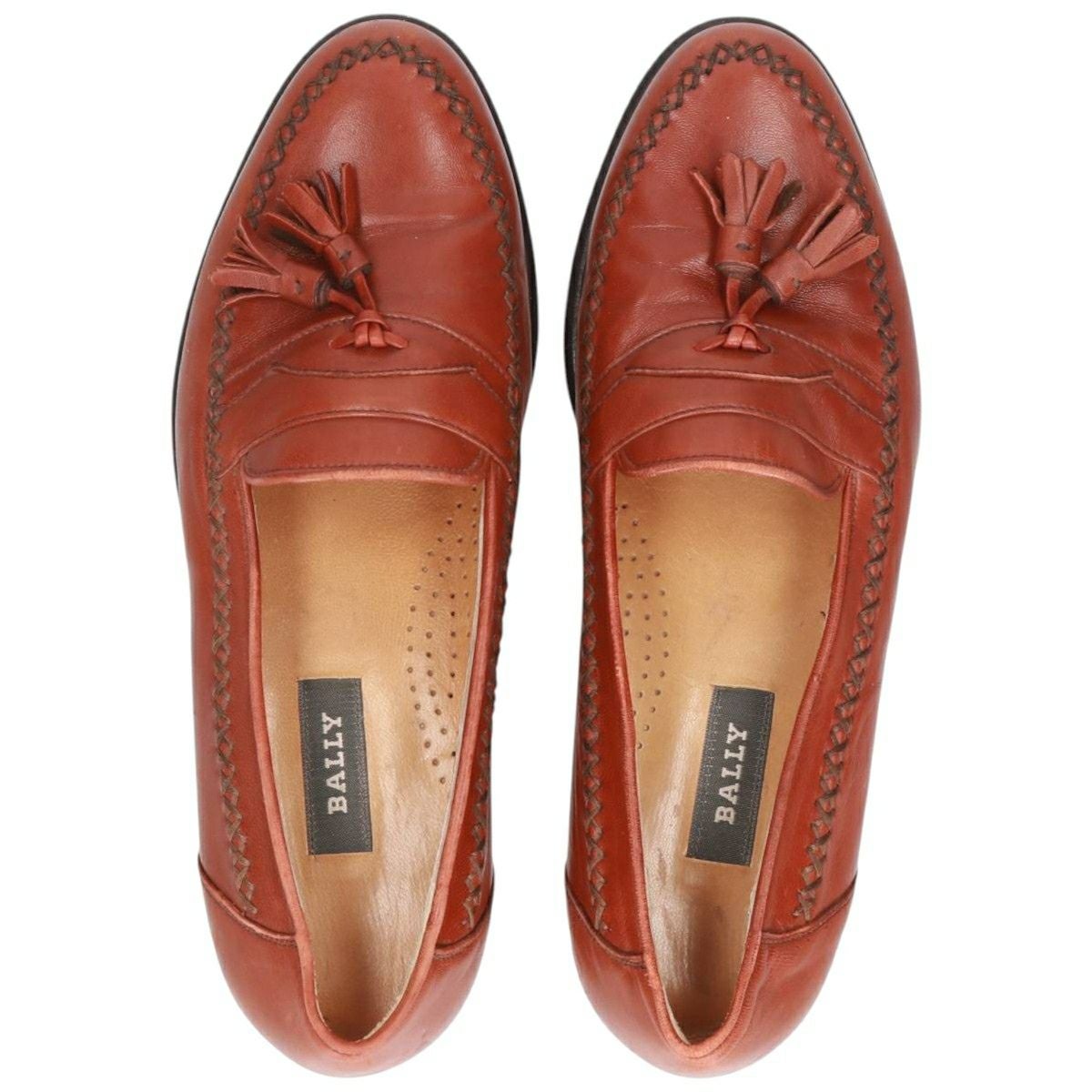 古着 バリー Bally タッセルローファー イタリア製 8 1/2 D メンズ27.0