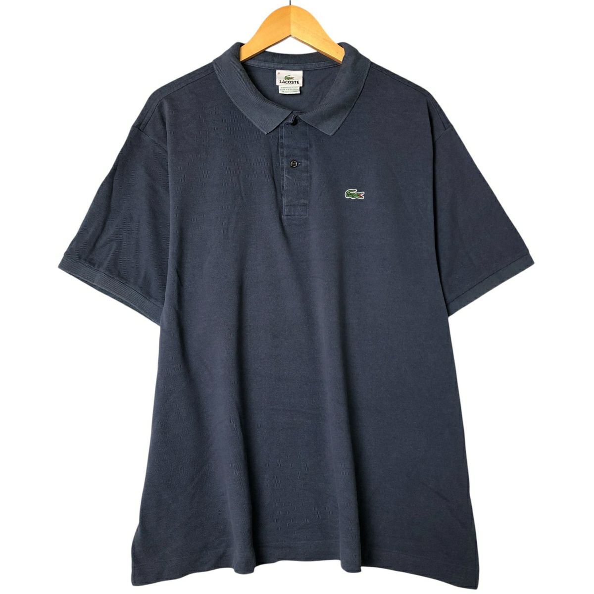 古着 ラコステ LACOSTE フランス企画 半袖 ポロシャツ 8 メンズXXL相当