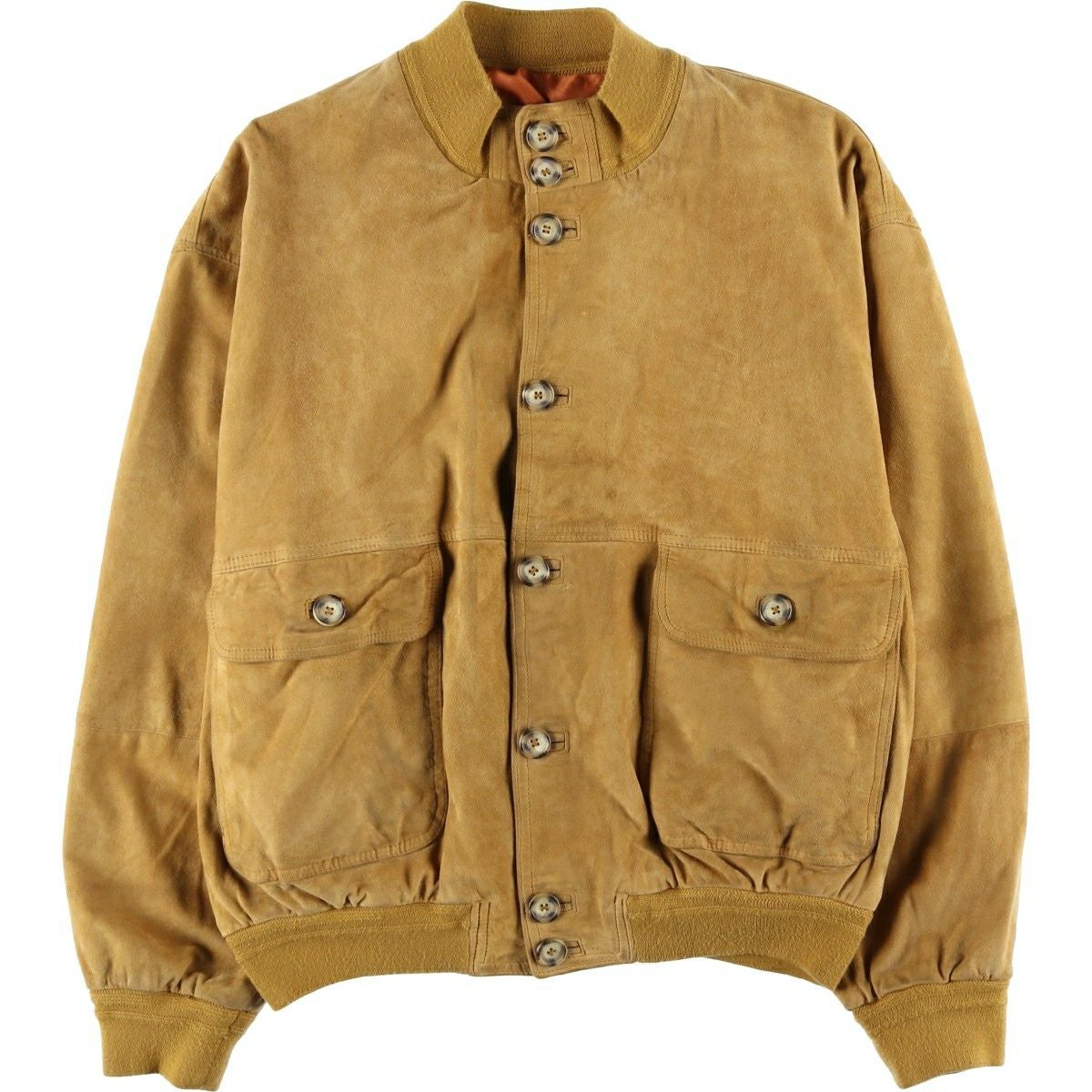 古着 80年代 SHARON FURS バルスタージャケット スエードレザー