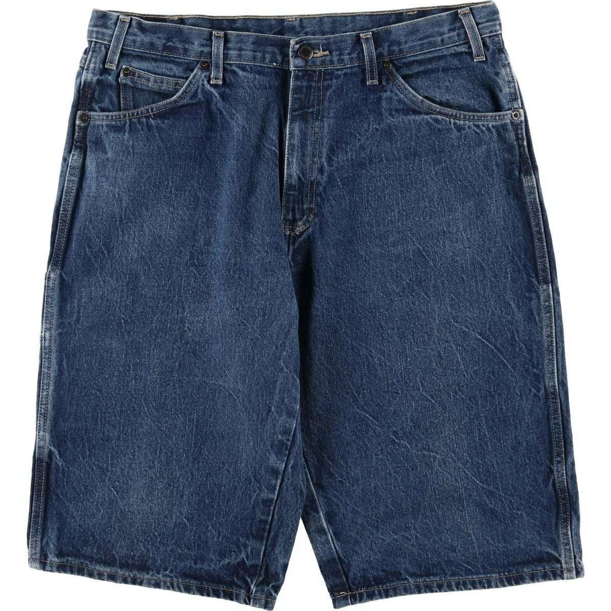 古着 ディッキーズ Dickies デニムペインターショーツ ハーフパンツ
