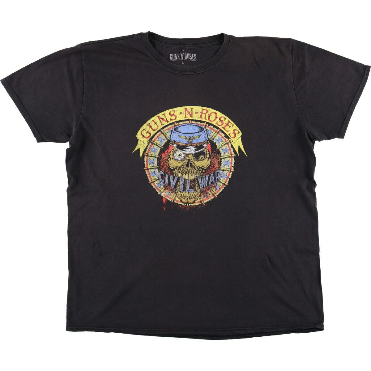 古着 GUNS N ROSES ガンズアンドローゼズ ドクロ柄 スカル柄 バンドT