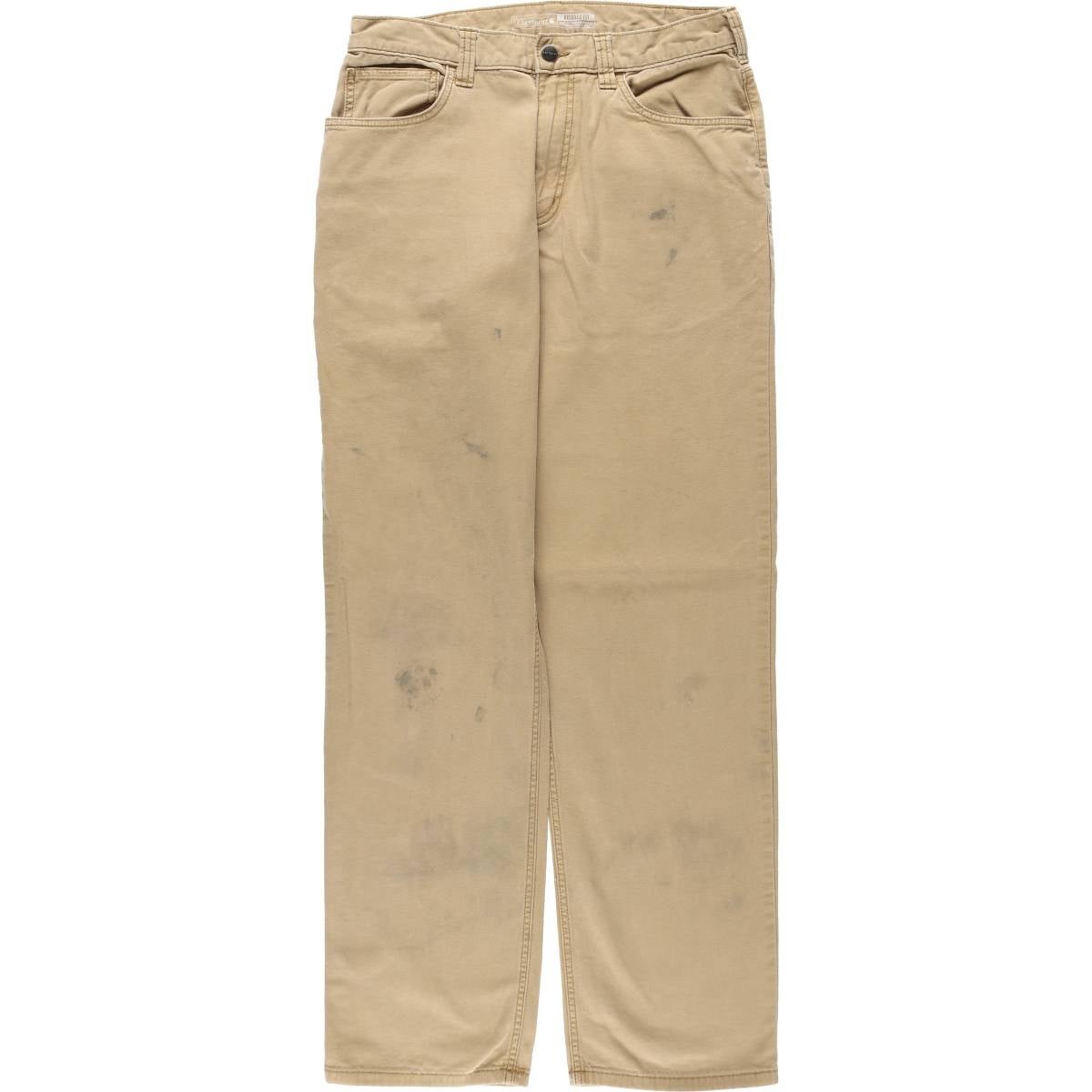 古着 カーハート Carhartt RELAXED FIT ダックワークパンツ メンズw37